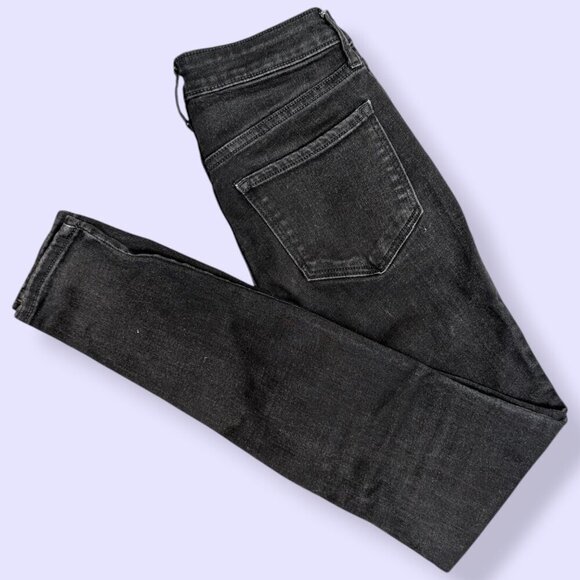 2 Pairs of Old Navy Black Rockstar Super Skinny Jeans (size 4) - Picture 5 of 14